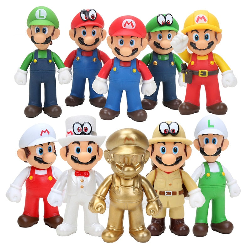 Super Mario 5 Figure Mario Odyssey Theme