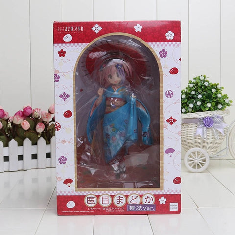 22CM Cartoon Good Smile Puella Magi Madoka Magica Kaname Madoka Maiko Ver 1/8 PVC Action Figure Toy