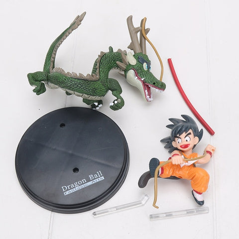 17cm Dragon Ball Z fantastic arts action figure toy Gokou Shenron set collection