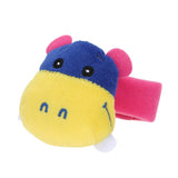 Soft Baby Toys Wrist Strap Socks Cartoon Cow Cattle Plush Developmental Baby Rattles Toy with Ring Bell Dolls Toys For Children