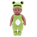 2017  Cute Simulation Lifelike Baby Doll Toy  Kids Girls Babies Doll Toys Pretend Play Doll With Clothes Set Brinquedos