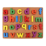 Wooden 3D Puzzle Letters Toys Kids Baby Alphabet Early Educational Toys for Children Wood Toy  Gift