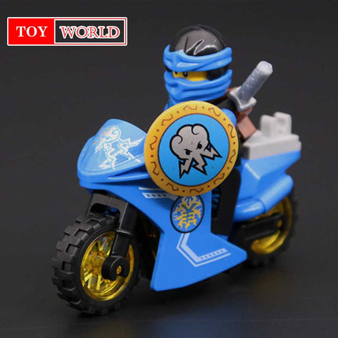 Hot Ninja JAY Compatible With LegoINGlys Ninjagoes figures Building Blocks Bricks Toys for kids gifts zk2