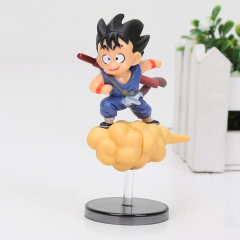 Dragon Ball Z Son Goku Cloud Somersault Small Kid Child Goku Figure Doll Action Figure Toy