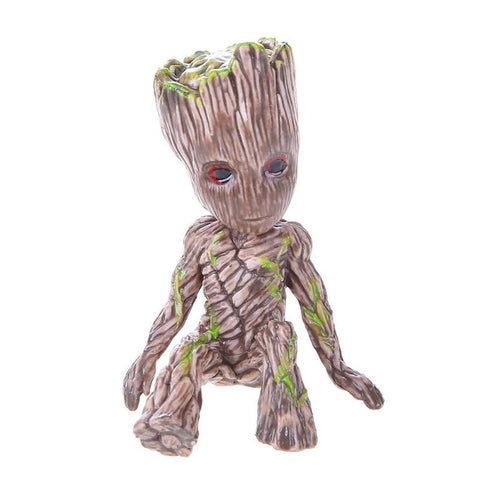 1Pc Sitting Tree Man Model Kids Collectible Toy Cartoon Mini Model Action Figure Doll Toys Funny Collection Hoom Decoration