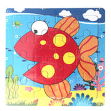 Wooden Puzzle Educational Developmental Baby Kids Training Toy