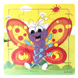 Wooden Puzzle Educational Developmental Baby Kids Training Toy