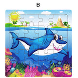 Children's  Wooden Jigsaw Puzzles Toys  Education And Learning Classical Toys Jigsaw Puzzles For Children development