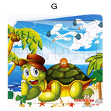 Children's  Wooden Jigsaw Puzzles Toys  Education And Learning Classical Toys Jigsaw Puzzles For Children development