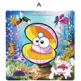 Children's  Wooden Jigsaw Puzzles Toys  Education And Learning Classical Toys Jigsaw Puzzles For Children development