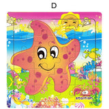Children's  Wooden Jigsaw Puzzles Toys  Education And Learning Classical Toys Jigsaw Puzzles For Children development