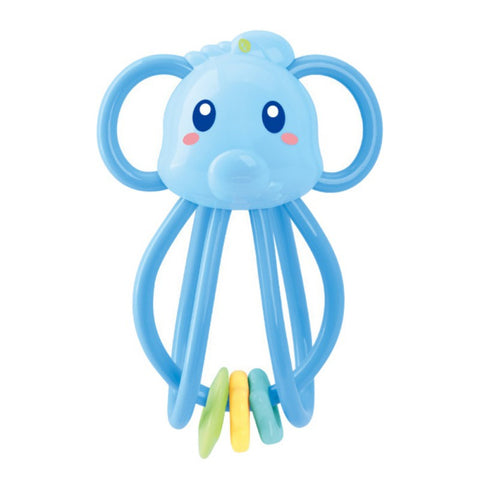 Fashion Kids Candy Rattles Develop Intelligence Grasping Toy Molar Teethers Plastic Hand Bell For Newborn Baby