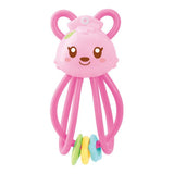 Fashion Kids Candy Rattles Develop Intelligence Grasping Toy Molar Teethers Plastic Hand Bell For Newborn Baby