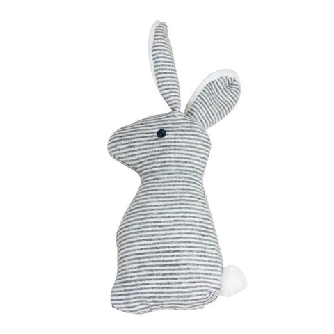 Newborn Baby Cute Plush Long Ear Rabbit Rattle Toys Baby Hand Bells Stick Toys with BB Sound