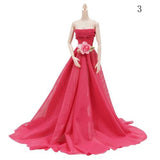 New Handmade Party Doll Dress Clothes for Gilr Christmas Gift Dolls