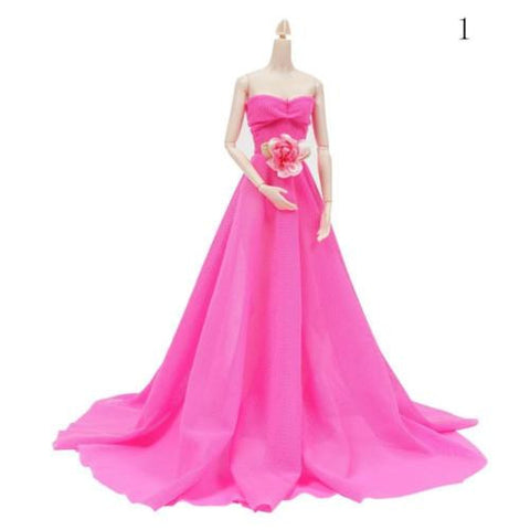 New Handmade Party Doll Dress Clothes for Gilr Christmas Gift Dolls