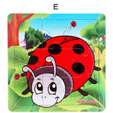Children's  Wooden Jigsaw Puzzles Toys  Education And Learning Classical Toys Jigsaw Puzzles For Children playing