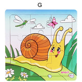 Children's  Wooden Jigsaw Puzzles Toys  Education And Learning Classical Toys Jigsaw Puzzles For Children playing
