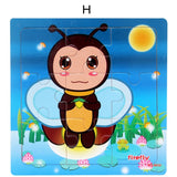 Children's  Wooden Jigsaw Puzzles Toys  Education And Learning Classical Toys Jigsaw Puzzles For Children playing