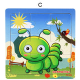 Children's  Wooden Jigsaw Puzzles Toys  Education And Learning Classical Toys Jigsaw Puzzles For Children playing