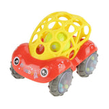 Baby Rattle and Roll Flexible Teethable Car with Ball Newborn Teething Gift