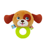 Newborn Rattles Toy Hand Bell Toddler Infant Rings Interactive Cute Cartoon Animal Plush Toys Baby Early Education Gift new