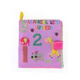 Baby Toys Soft Cloth Books Rustle Sound Infant Educational Stroller Rattle Toy Newborn Crib Bed Baby Toys 4 Style
