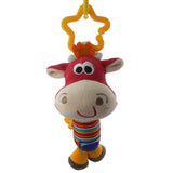 Baby Kids Rattle Toys Cartoon Animal Plush Hand Bell Newborn Baby Stroller Crib Hanging Rattles Kawaii Baby Infant Toys Gifts