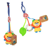 Kacakid Baby Lathe Hanging Ring Rattle Music Crib Hanging Baby Stroller Hanging Toys Teether Stuffed Doll