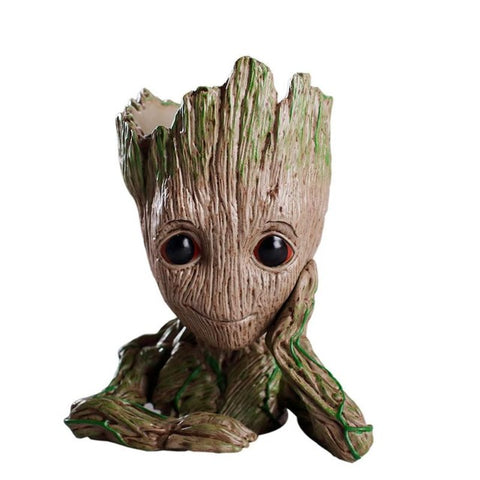 Guardians of The Galaxy Kids Groot Action Figures Model Toys Flowerpot Pen Pot Best Christmas Gifts For Kids Home Decoration