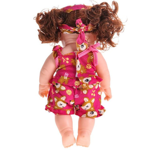 30cm Reborn Baby Doll Soft Vinyl Silicone Lifelike Newborn Baby Speaking Toy Alive Babies Toy for Girl Xmas Gift