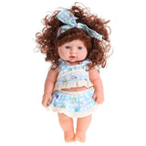 30cm Reborn Baby Doll Soft Vinyl Silicone Lifelike Newborn Baby Speaking Toy Alive Babies Toy for Girl Xmas Gift