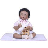 NPK Simulation Reborn Baby Dolls Kid Reborn Doll Toys for Children Silicone Adorable Lifelike Toddler Sleeping Soothing Playmate