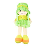 Cartoon Skirt Hat Ragdoll Soft Cute Baby Cloth Plush Cosplay Toys for Children Kids Girls Birthday Christmas Gifts Decoration