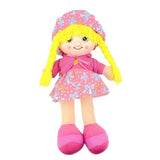 Cartoon Skirt Hat Ragdoll Soft Cute Baby Cloth Plush Cosplay Toys for Children Kids Girls Birthday Christmas Gifts Decoration