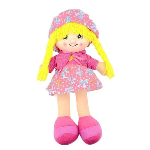Cartoon Skirt Hat Ragdoll Soft Cute Baby Cloth Plush Cosplay Toys for Children Kids Girls Birthday Christmas Gifts Decoration