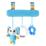 Newborn Baby Cute Cartoon Animal Crib Rattle Toy Toddler Infant Squeaky Bed Stroller Hanging Bell Appease Toys for Children Play