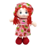 25CM Cartoon Kawaii Fruit Skirt Hat Rag Doll Soft Cute Baby Cloth Toys for Baby Girl Pretend Play Children Girls Birthday Gift