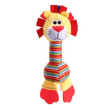 1PC Newborn Baby Hand Bells Rattles Toys Kids Soft Cute Cartoon Animals Playmate Plush Doll Toys Kids Newborns Stuffed Dolls