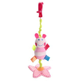 Baby Kids Rattle Toys Cartoon Animal Plush Hand Bell Newborn Baby Stroller Crib Hanging Rattles Kawaii Baby Infant Toys Gifts