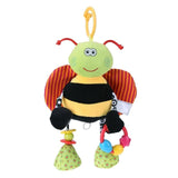 Baby Kids Rattle Toys Cartoon Animal Plush Hand Bell Newborn Baby Stroller Crib Hanging Rattles Kawaii Baby Infant Toys Gifts