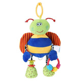 Baby Kids Rattle Toys Cartoon Animal Plush Hand Bell Newborn Baby Stroller Crib Hanging Rattles Kawaii Baby Infant Toys Gifts