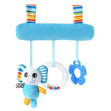 Baby Kids Rattle Toys Cartoon Animal Plush Hand Bell Newborn Baby Stroller Crib Hanging Rattles Kawaii Baby Infant Toys Gifts