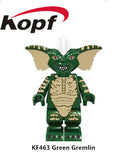 KF464 Super Heroes Building Blocks Green Gremlin Gizmo Legoed Annabelle Unicorn Cat Thanos Bricks Action For Children Gift Toys