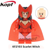KF464 Super Heroes Building Blocks Green Gremlin Gizmo Legoed Annabelle Unicorn Cat Thanos Bricks Action For Children Gift Toys