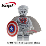 KF464 Super Heroes Building Blocks Green Gremlin Gizmo Legoed Annabelle Unicorn Cat Thanos Bricks Action For Children Gift Toys