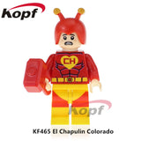 KF464 Super Heroes Building Blocks Green Gremlin Gizmo Legoed Annabelle Unicorn Cat Thanos Bricks Action For Children Gift Toys