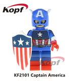 KF464 Super Heroes Building Blocks Green Gremlin Gizmo Legoed Annabelle Unicorn Cat Thanos Bricks Action For Children Gift Toys
