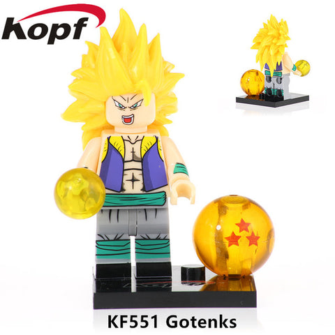 Legoings Minifigured Dragon Ball Z Building Blocks Raditz King Vegeta Recoom Son Goku NinajagoINGly Toys For Children KF669