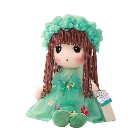 Cute Sweet Girls Model Plush Stuffed Dolls Toys Wedding Lovely Rag Doll Decoration Kids Birthday Gift